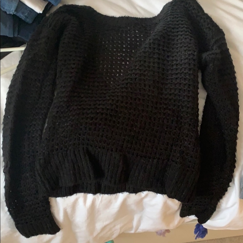 Black sweater